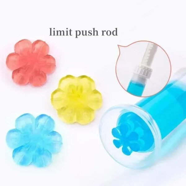 Flower Toilet Fragrance Deodorant Cleaning Gel