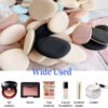Finger Puff 6/12 Pcs Mini Makeup Puff For Foundation